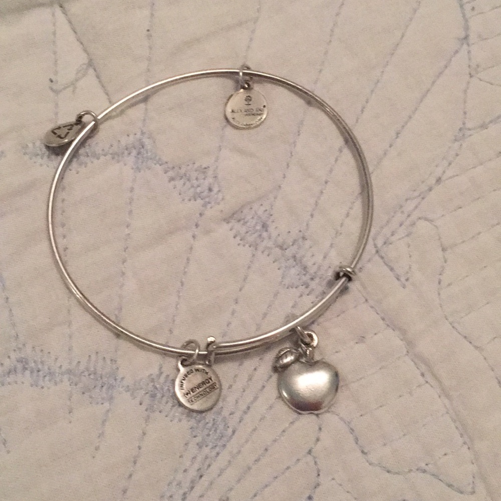 Alex and ani bracelet- teaching/apple